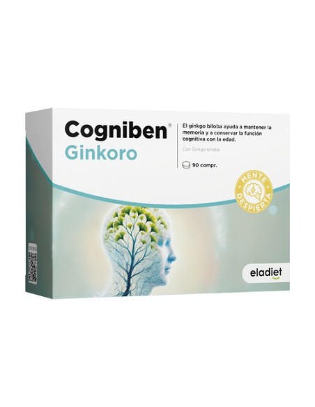 Cogniben Ginkoro (cognición) 90 comprimidos de 330mg Eladiet