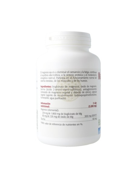 Magnesio Bisglicinato Plus 120 cápsulas vegetales Sura Vitasan