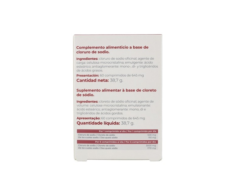Sodium 60 comprimidos Inovance
