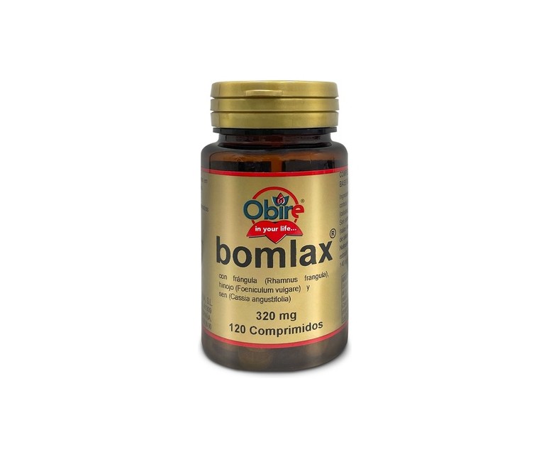 Bomlax con frángula, hinojo y sen 120 comprimidos Obire