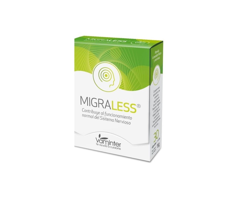 Migraless (Migrañas Jaquecas) 30 cápsulas Vaminter