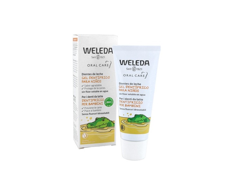 Gel dentífrico infantil 50 ml de gel Weleda