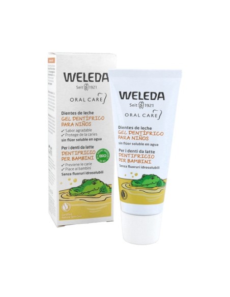 Gel dentífrico infantil 50 ml de gel Weleda
