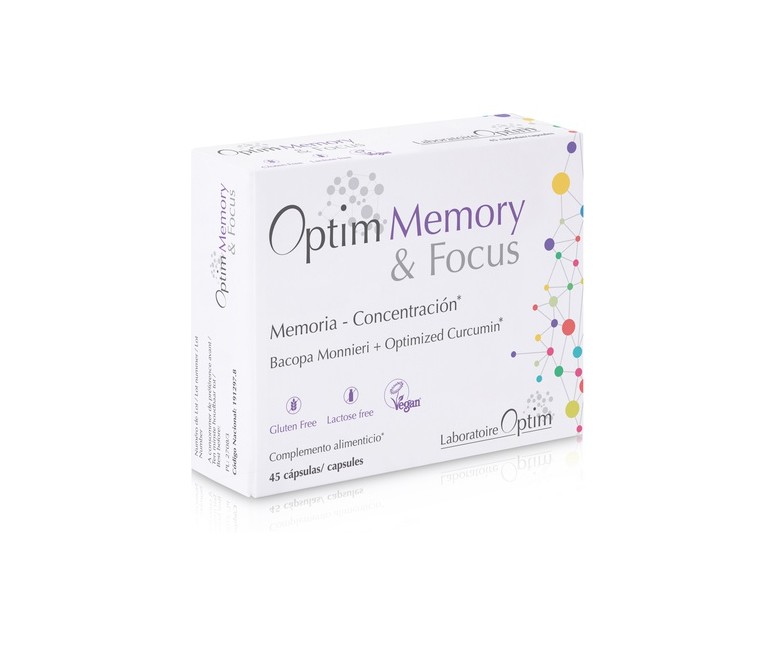 Optim Memory & Focus (Memoria y Concentración) 45 cápsulas Optim Laboratoire