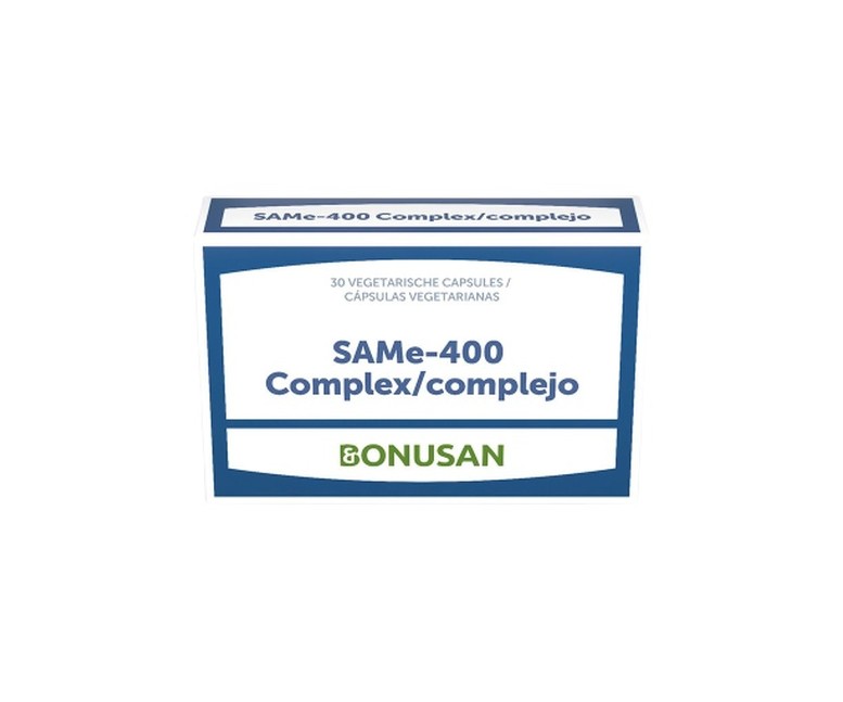 S-adenosil-metionina SAMe-400 complejo 30 cápsulas vegetales Bonusan