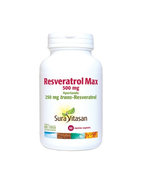 Resveratrol Max 60 cápsulas Sura Vitasan