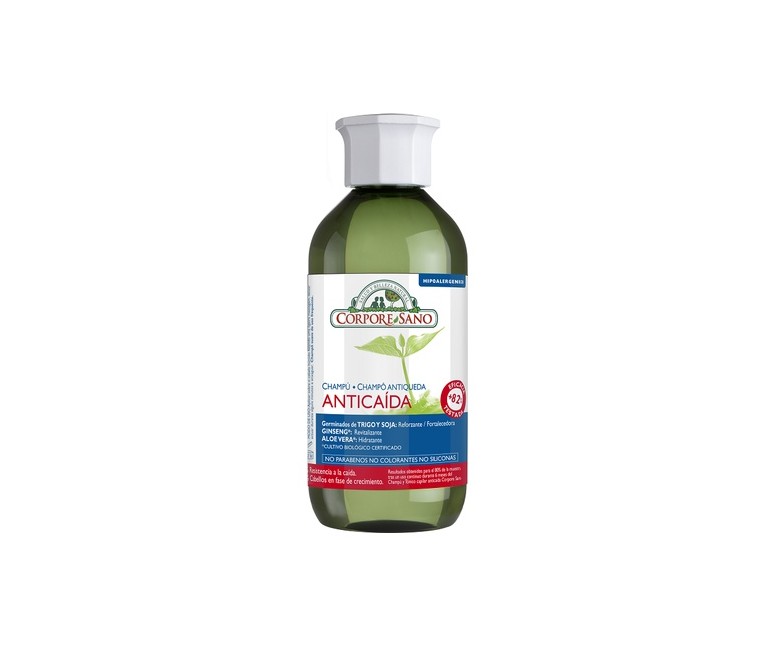 Champú Anticaída de Soja y Cereales 300 ml Corpore Sano