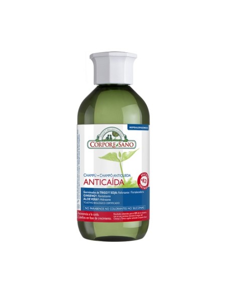 Champú Anticaída de Soja y Cereales 300 ml Corpore Sano
