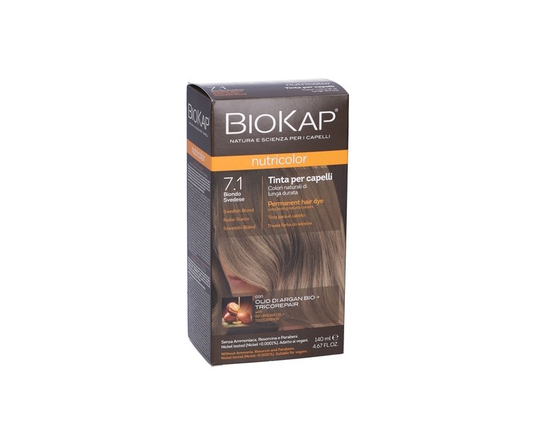 Tinte Nutricolor Rubio Sueco 7.1 140 ml (Rubio) Biokap