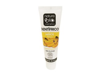 Dentífrico Niños de Plátano Sin Flúor