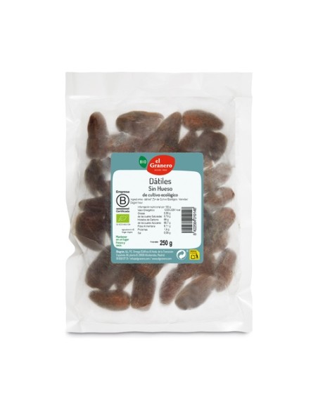 Dátiles sin Hueso Bio 250 g El Granero Integral