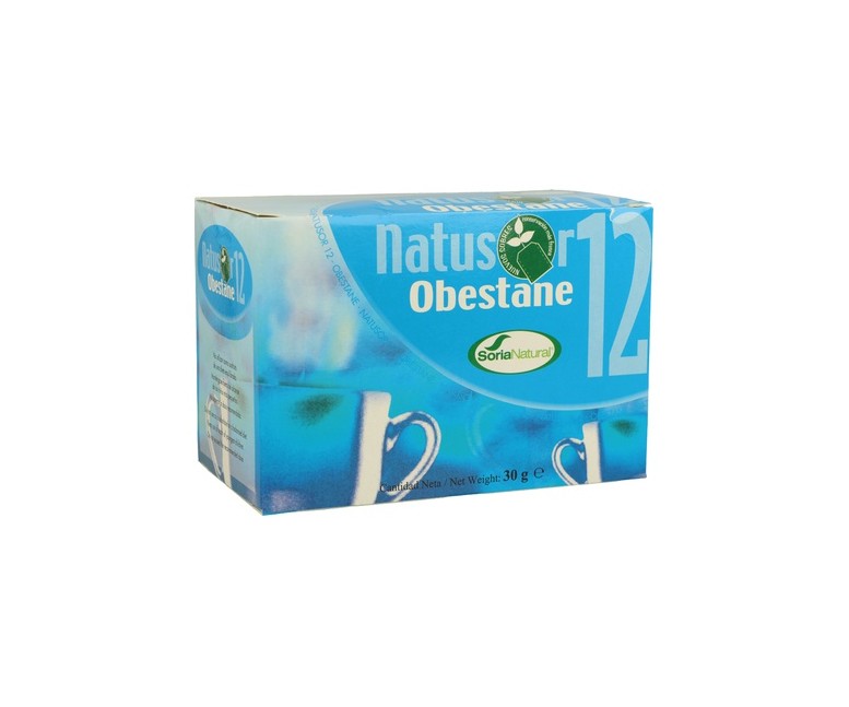 Natusor Infusión 12 Obestane 20 bolsitas infusoras Soria Natural