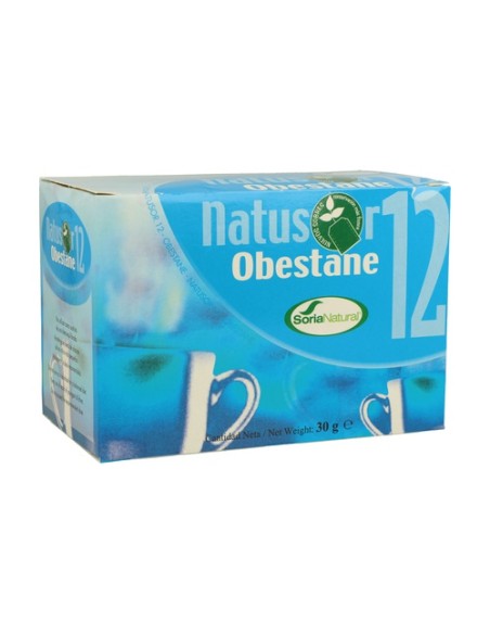 Natusor Infusión 12 Obestane 20 bolsitas infusoras Soria Natural