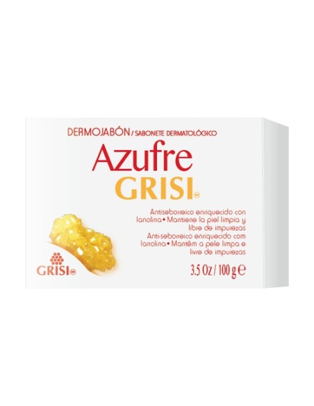 Dermojabón Azufre 100 g Grisi