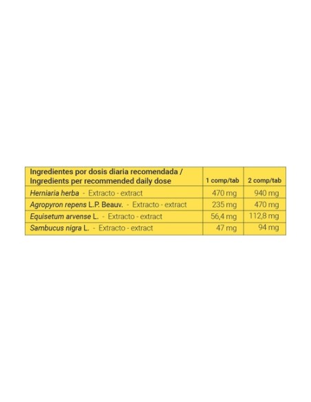 Herbensurina 30 comprimidos Deiters