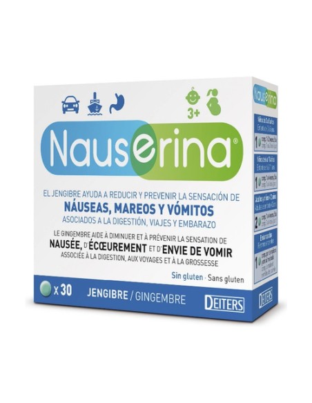 Nauserina 30 comprimidos Deiters