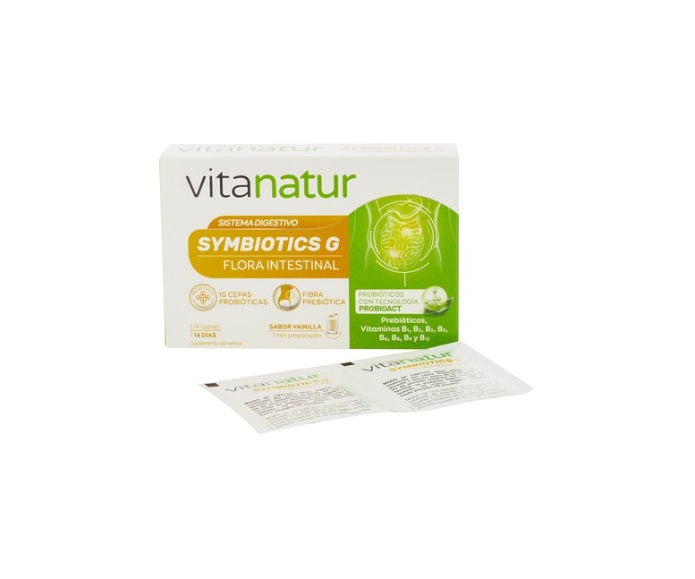 Vitanatur Symbiotics G 14 sobres de 2.5g Vitanatur