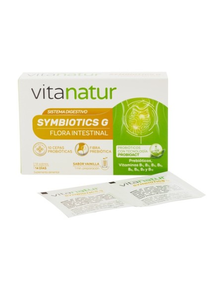 Vitanatur Symbiotics G 14 sobres de 2.5g Vitanatur