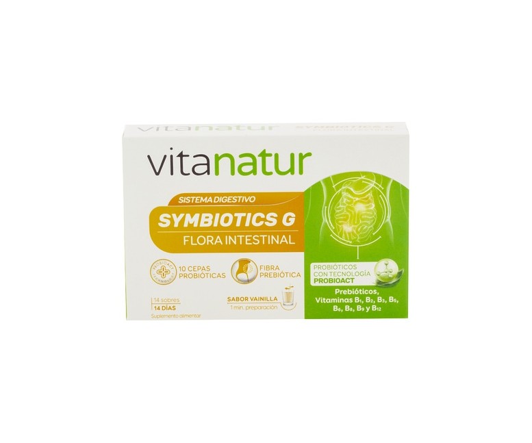 Vitanatur Symbiotics G 14 sobres de 2.5g Vitanatur