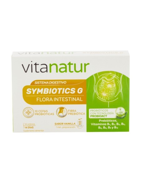 Vitanatur Symbiotics G 14 sobres de 2.5g Vitanatur