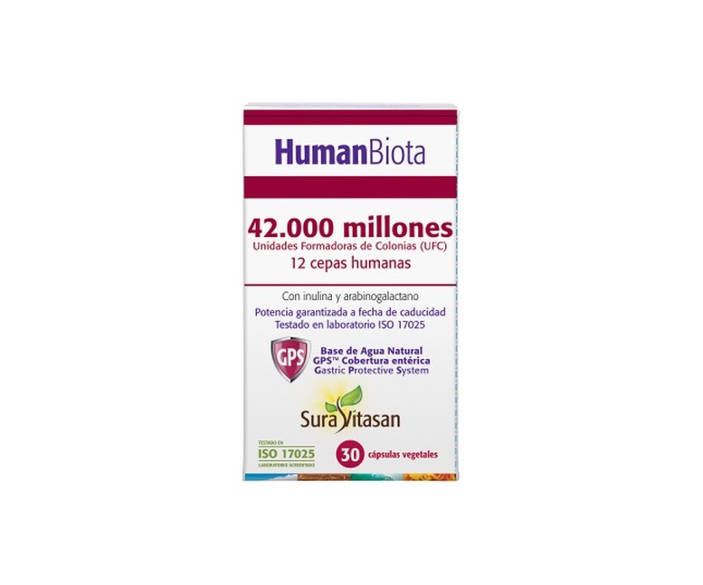 Human Biota 30 cápsulas vegetales Sura Vitasan