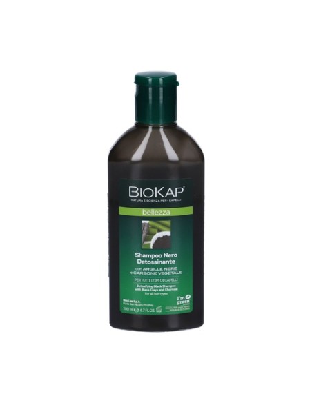 Champú Negro de Desintoxidante 200 ml Biokap