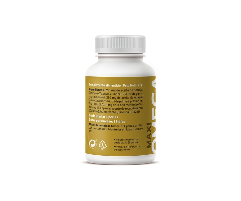 Maxi Omega 6 (Onagra y Borraja) 110 perlas de 700mg Sotya
