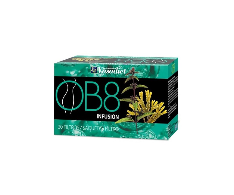 Ob8 Infusión 20 bolsitas infusoras Ynsadiet