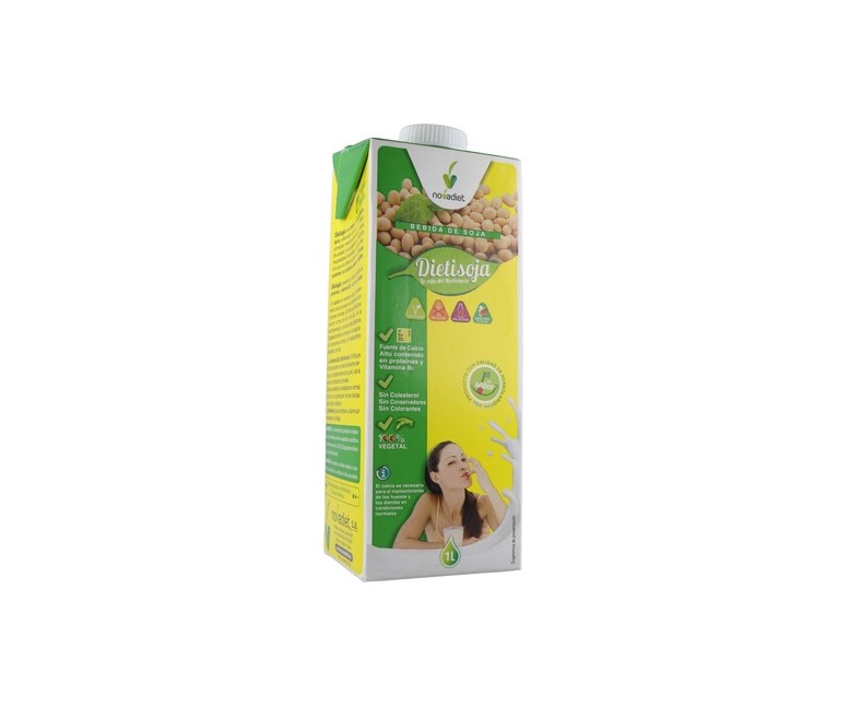 Pack Bebida vegetal de soja - Dietisoja 6 unidades de 1 L Nova Diet