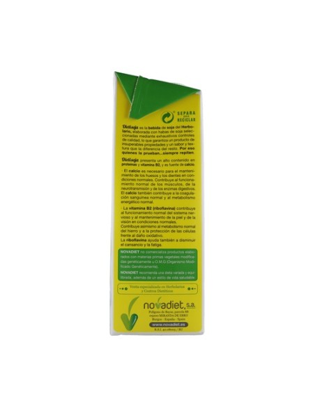 Pack Bebida vegetal de soja - Dietisoja 6 unidades de 1 L Nova Diet