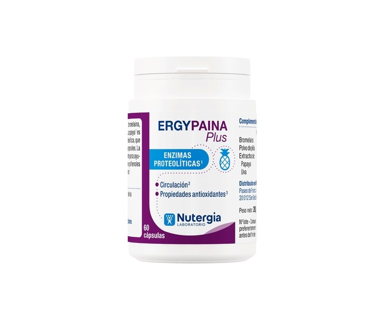 Ergypaina plus detox 60 cápsulas Nutergia