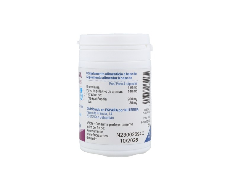 Ergypaina plus detox 60 cápsulas Nutergia