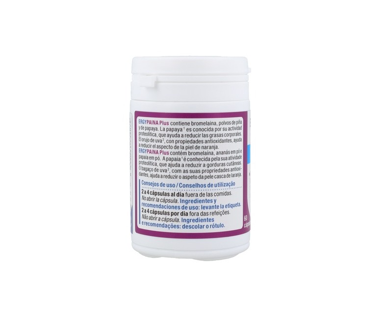 Ergypaina plus detox 60 cápsulas Nutergia