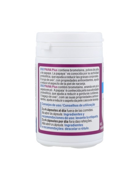 Ergypaina plus detox 60 cápsulas Nutergia