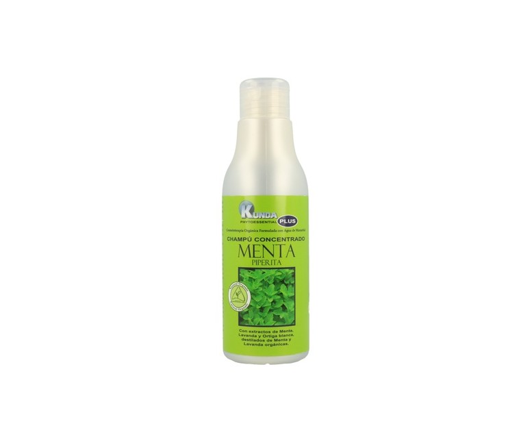 Champú de Menta Piperita 250 ml (Menta) Kunda