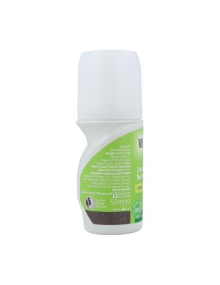 Desodorante roll-on 24h de citrus 50 ml Weleda
