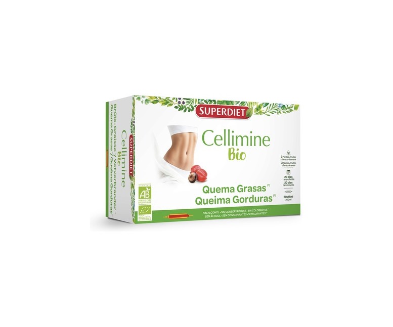 Cellimine Quemagrasas Bio 20 ampollas de 15ml Superdiet