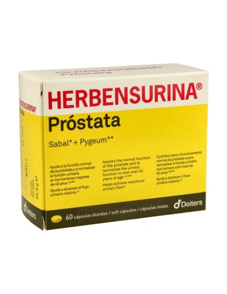 Herbensurina próstata 60 cápsulas Deiters