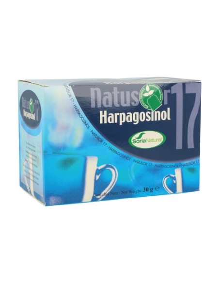 Natusor 17 Infusión Harpagosinol 20 bolsitas infusoras Soria Natural