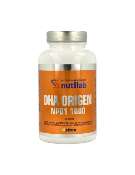 DHA Origen NPD1 1000 60 perlas Nutilab