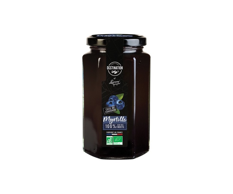 Mermelada de arándanos Bio 300 g (Arándanos) Destination Bio