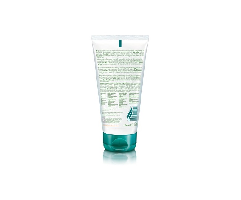 Jabón limpiador facial hidratante Aloe Vera y Pepino 150 ml Himalaya Herbals
