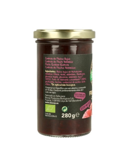 Compota de Frutos Rojos 265 g Biocop