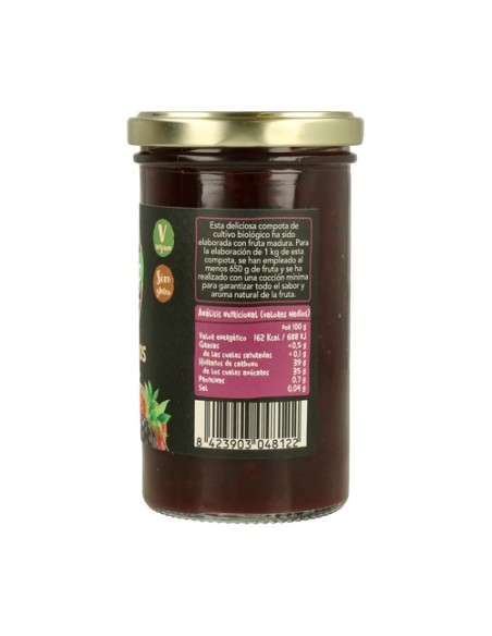 Compota de Frutos Rojos 265 g Biocop