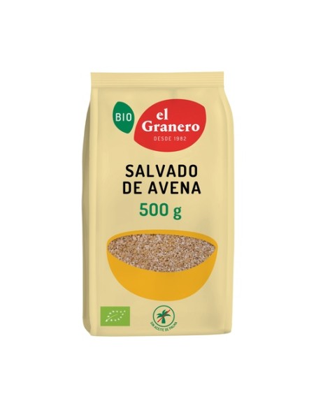 Salvado de Avena Bio 500 g El Granero Integral