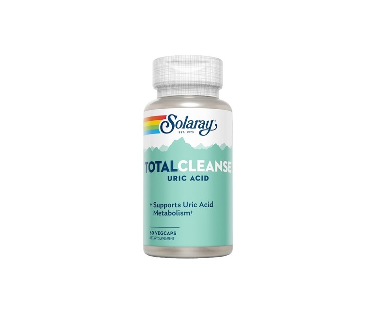 Total Cleanse Uric Acid 60 cápsulas vegetales Solaray