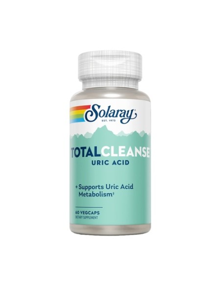 Total Cleanse Uric Acid 60 cápsulas vegetales Solaray