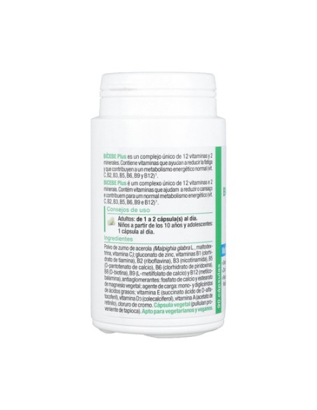 Bicebe plus multivitaminas 90 perlas Nutergia