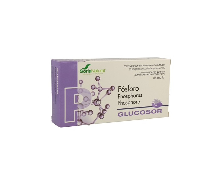 Glucosor Fosforo 28 viales Soria Natural