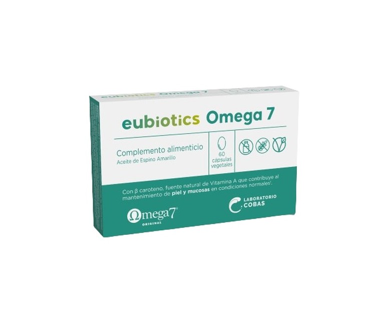 Omega 7 60 cápsulas vegetales Eubiotics